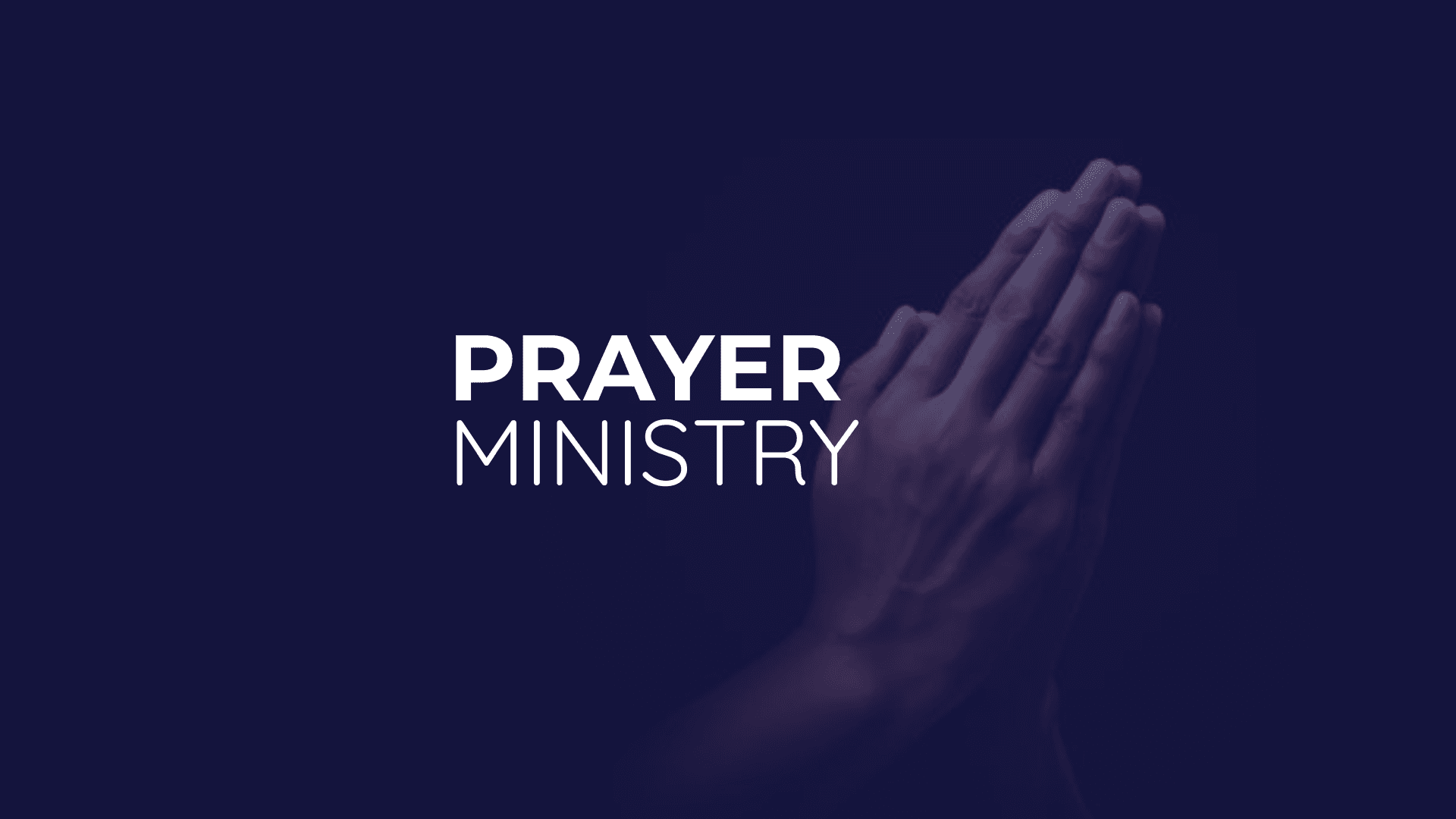 Prayer Ministry